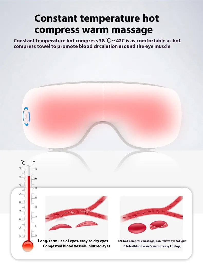 Eye Massager Bluetooth Intelligent Eye Mask