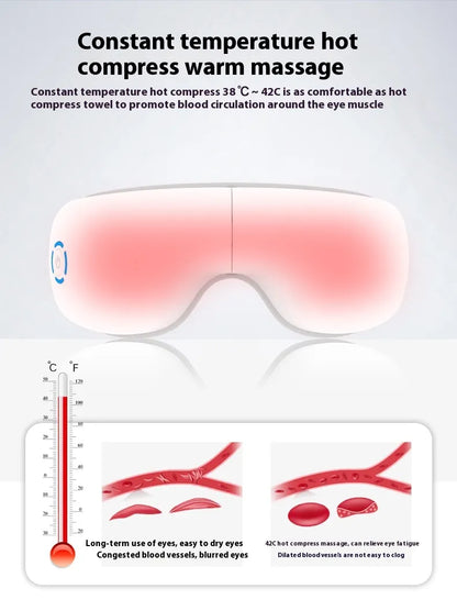 Eye Massager Bluetooth Intelligent Eye Mask